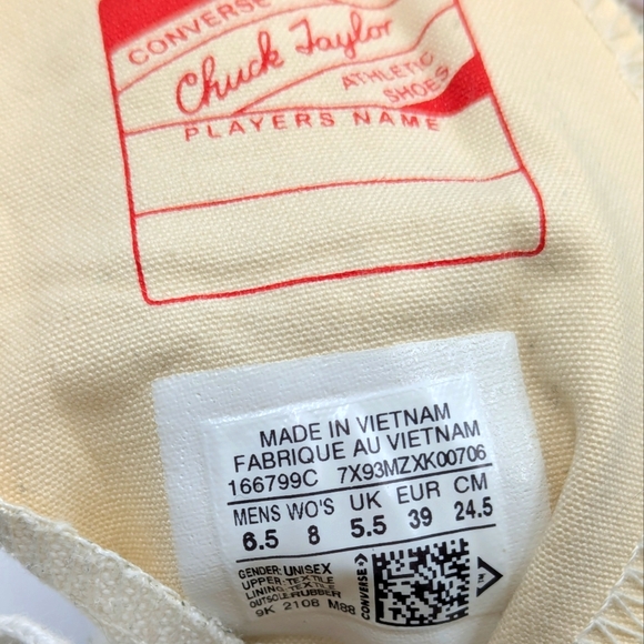 CONVERSE Run Star Hike Hightop Sneakers Womens 8 - Picture 10 of 11